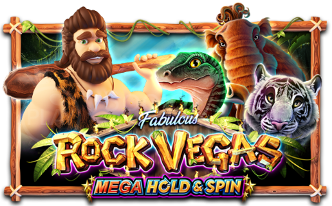 รีวิวเกมสล็อต Rock Vegas Mega Hold & Spin
