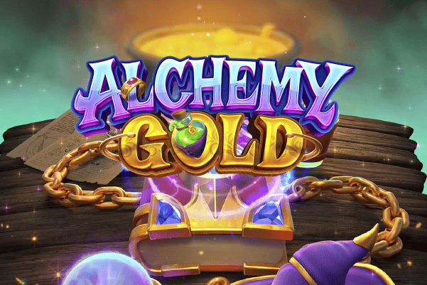 รีวิวเกมสล็อต Alchemy Gold สล็อตเล่นแร่แปรธาตุทอง